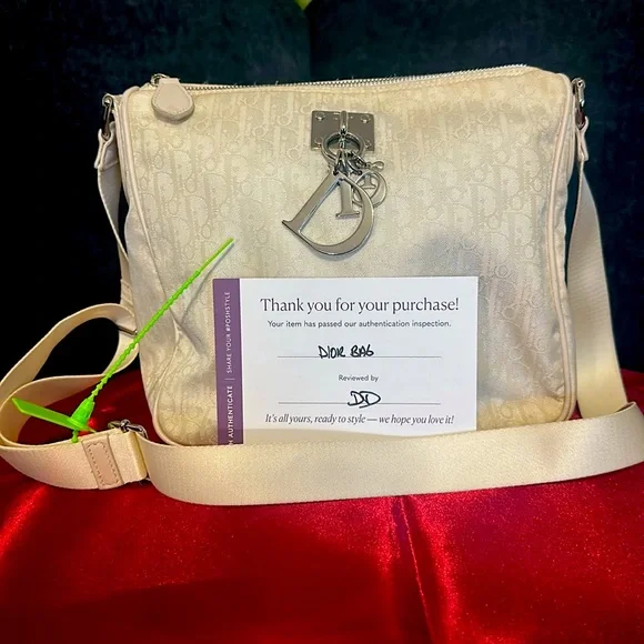 Elegant Cream Dior Shoulder Bag🤍 - Picture 2 of 15